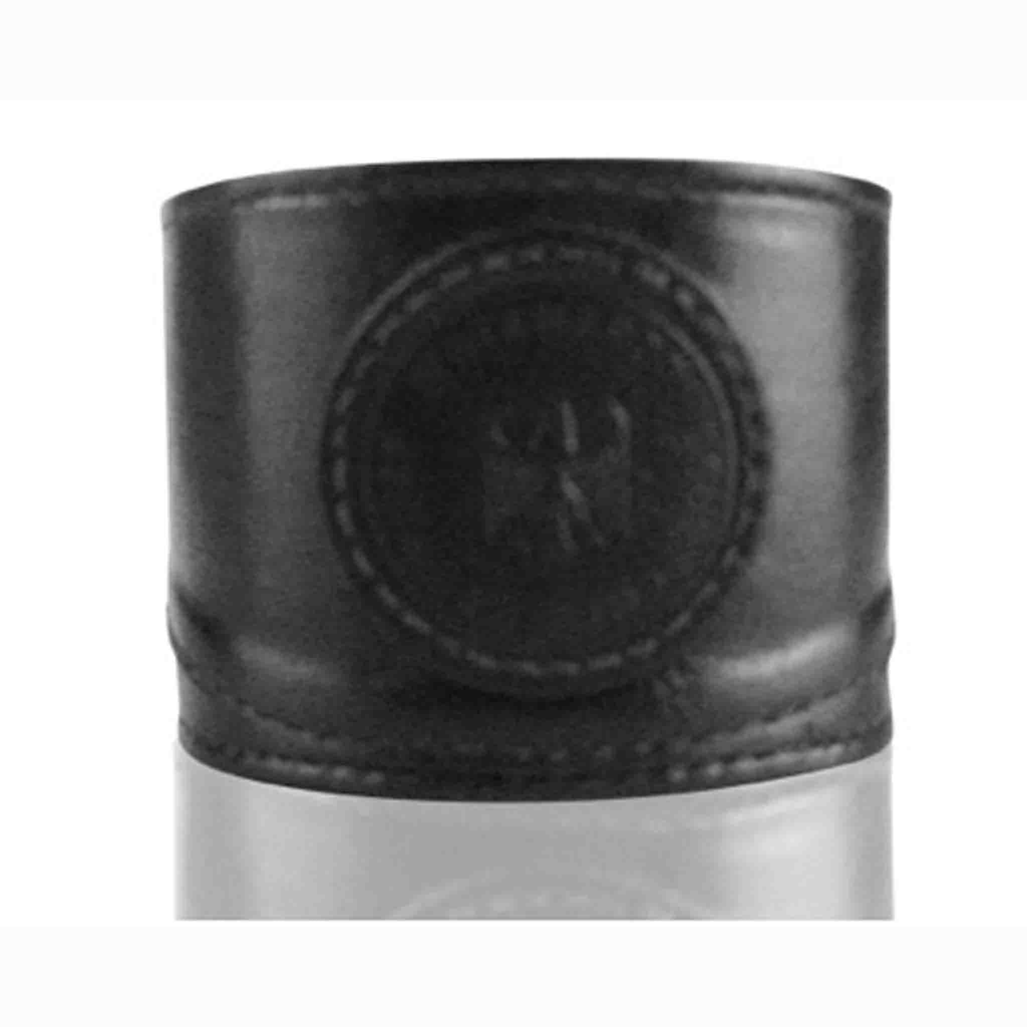 BLACK LEATHER CUFF MEN'S KURVE